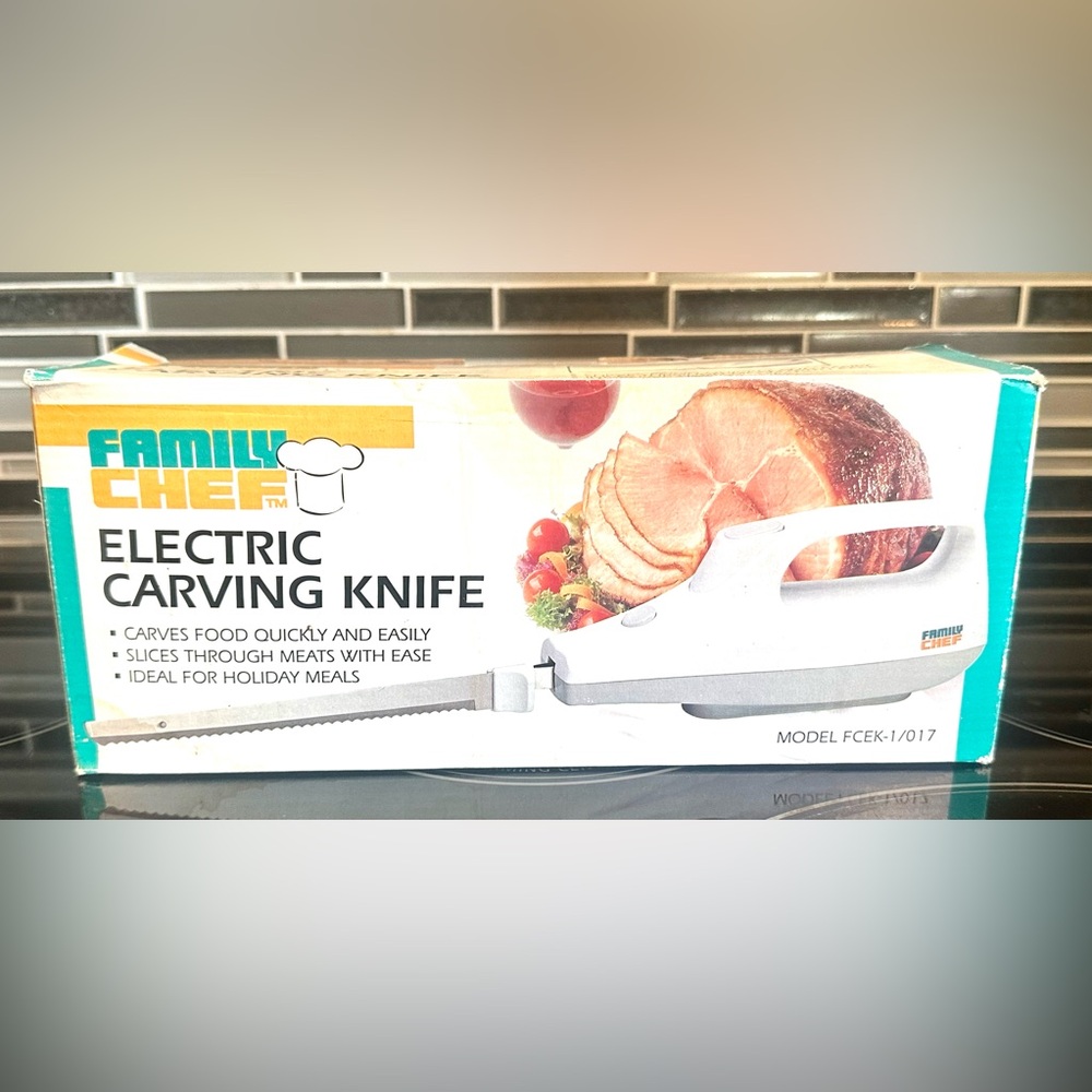 VTG Family Chef Electric Carving Knife OB  TESTED